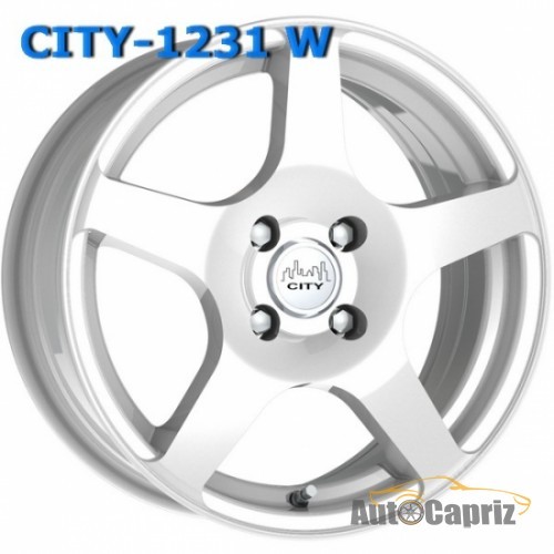 Диски City 1231 W R14 W6.0 PCD4x98 ET35 DIA58.6 